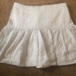 J. Crew eyelet skirt